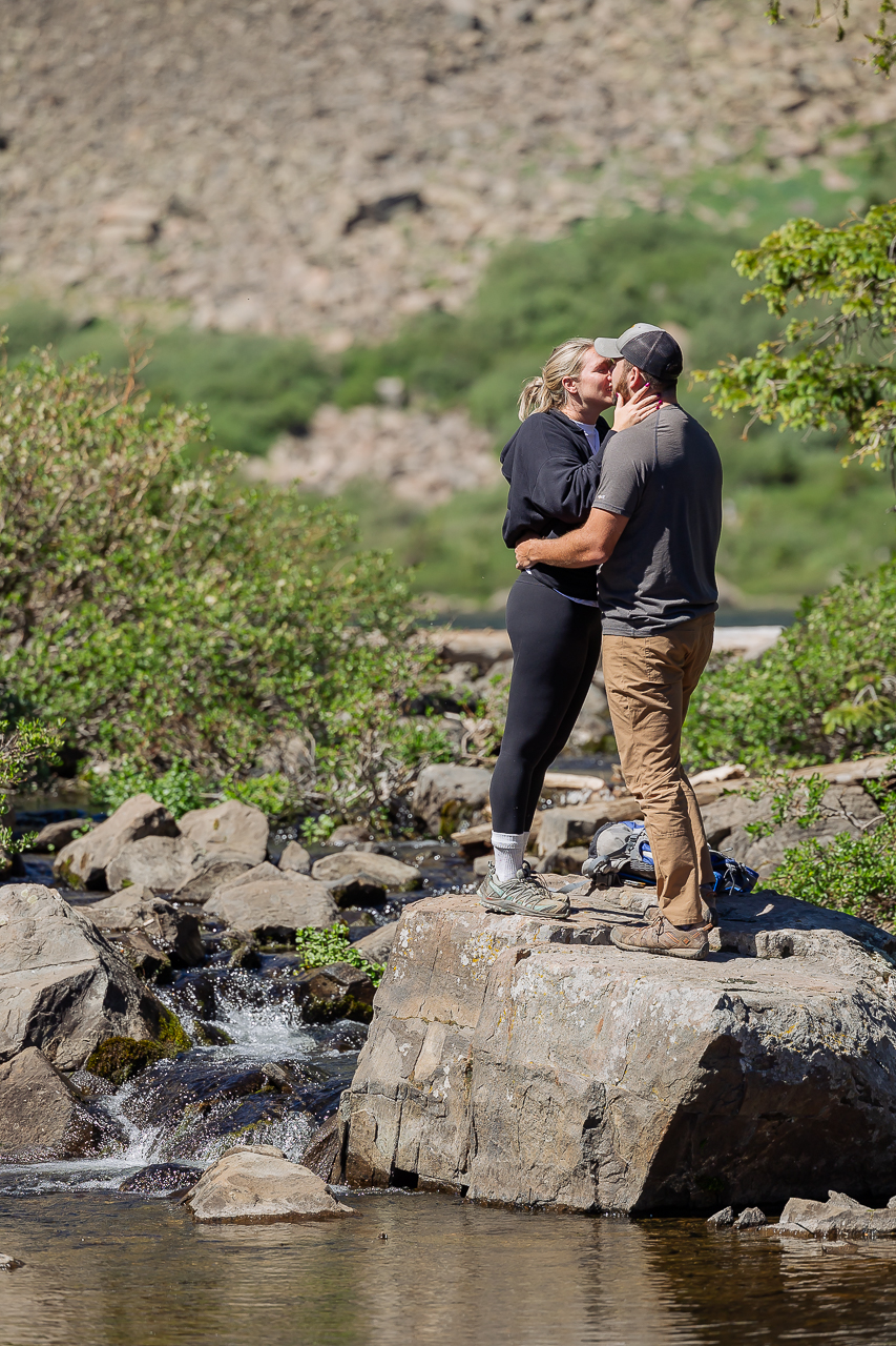 Westcliffe photographer Colorado photography high alpine lake proposal adventure session elopement wedding engagement ring jeep rental offroad high clearance 4x4 tour - photo by Mountain Magic Media